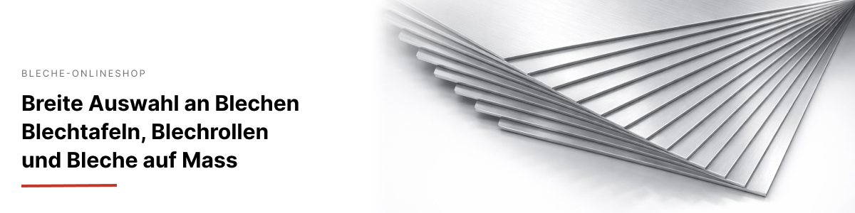 Die Bleche und Bleche auf Maß